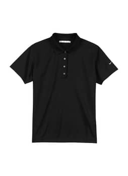 Nike Women's Black Tech Basic Dri-FIT Polo