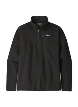 Patagonia Men's Black Better Sweater Quarter-Zip