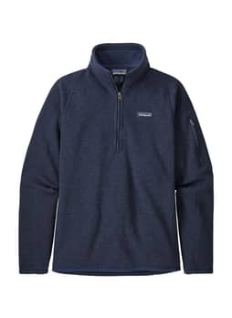 Patagonia Women's New Navy Better Sweater Quarter-Zip