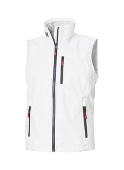 Helly Hansen Women's White Crew Vest 2.0