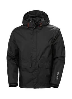 Helly Hansen Men's Black Manchester Rain Jacket