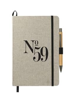 Journalbooks Natural 5.5" x 8.5" Recycled Cotton Bound Set