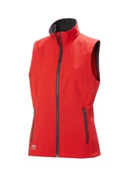 Helly Hansen Women's Alert Red Manchester 2.0 Softshell Vest