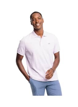 Southern Tide Men's Orchid Petal Skipjack Polo