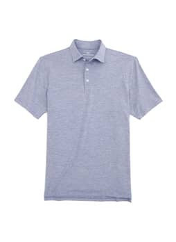 Southern Tide Men's University Blue Driver Spacedye Performance Polo