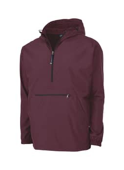 Charles River Men's Maroon Unisex Pack n Go Pullover