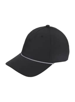 Adidas Black Golf Rope 5 Panel Hat