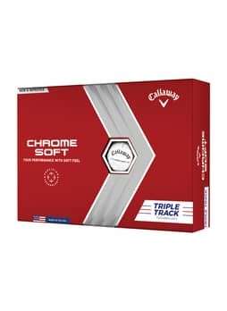 Callaway White Chrome Soft 360 Triple Track Golf Balls