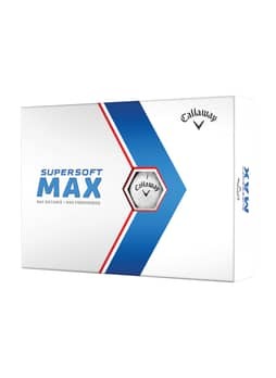 Callaway White Supersoft Max Golf Balls