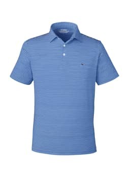 Vineyard Vines Men's Maui Blue Bradley Stripe Sankaty Polo