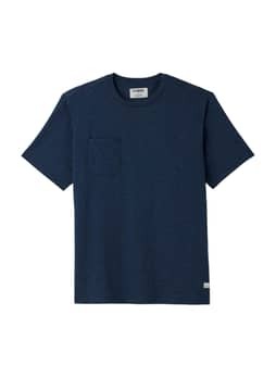 Linksoul Men's Navy Heather Sur Pocket Crew T- Shirt