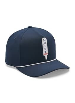 Peter Millar Navy Quiet Please Performance Rope Hat