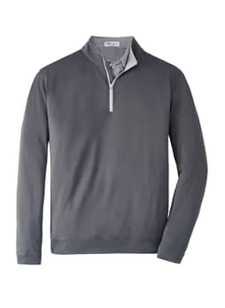 Peter Millar Men's Iron Perth Stretch Loop Terry Quarter-Zip