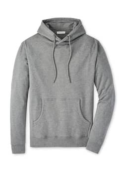 Peter Millar Men's Gale Grey Essential Lava Wash Hoodie