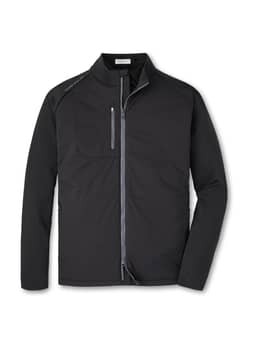 Peter Millar Men's Black Merge Hybrid Jacket