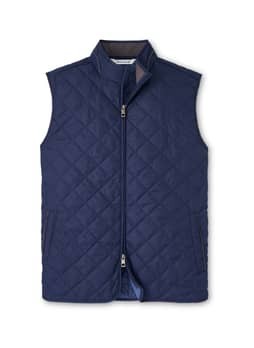 Peter Millar Men's Navy Essex Vest