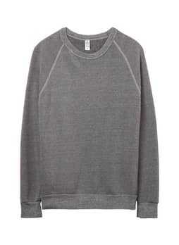 Alternative Men's Eco Grey Champ Eco-Fleece Solid Sweatshirt