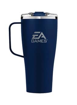 BruMate Navy Toddy XL 32 oz Insulated Coffee Mug