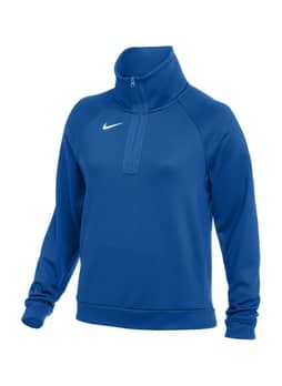 Nike Women's Team Royal Therma Fleece Training Half-Zip