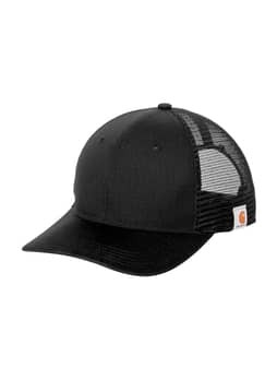 Carhartt Black Men's Canvas Mesh Back Hat