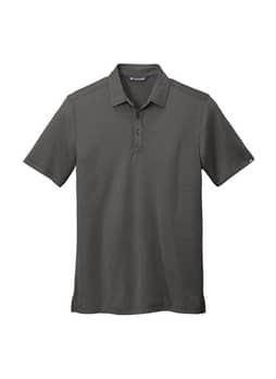 TravisMathew Men's Quiet Shade Grey / Black Coto Performance Polo