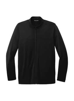 TravisMathew Men's Black Newport Fleece Jacket