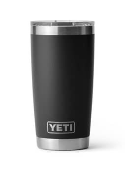 YETI Black Rambler 20 oz Tumbler