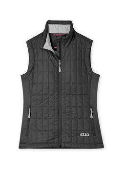 Stio Women's Boundary Black Azura Insulated Vest