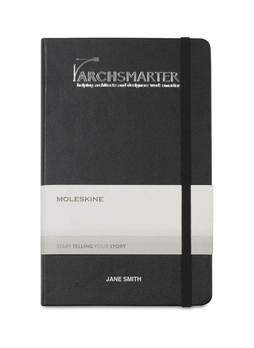 Custom Logo Leather A4 Journal Moleskine - The Artisan - Corporate