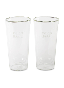 Corkcicle Clear Pint Glass Set of Two