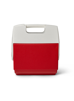 Igloo White-Red Star Playmate Pal 7 Qt Cooler