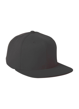 Flexfit Black Wool Blend Snapback Hat