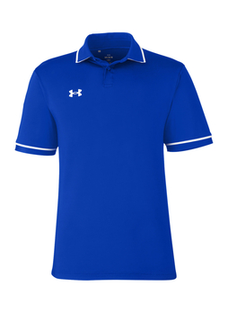 Under Armour Men's Royal Tipped Team Performance Polo
