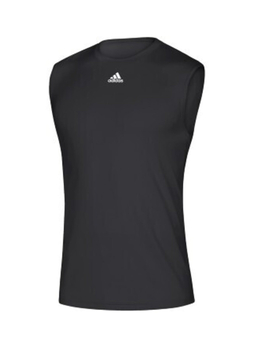 Adidas Men's Black Sleeveless T-Shirt
