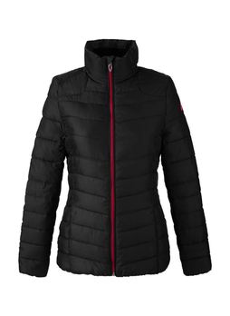 Spyder Women's Black / Red Supreme Insulated Puffer Jacket