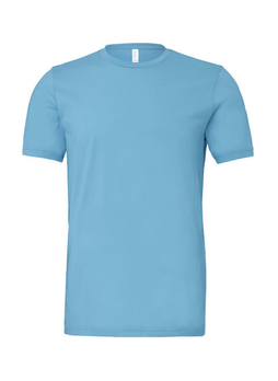 Bella + Canvas Men's Ocean Blue Jersey T-Shirt