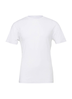 Bella + Canvas Men's White Jersey T-Shirt