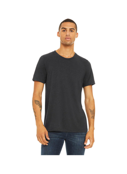 Bella + Canvas Men's Solid Dark Grey Triblend Triblend T-Shirt