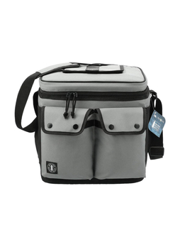 Arctic Zone Gray Repreve 24 Can Double Pocket Cooler