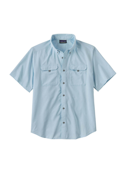 Patagonia Men's Chilled Blue Self-Guided Hike Shirt