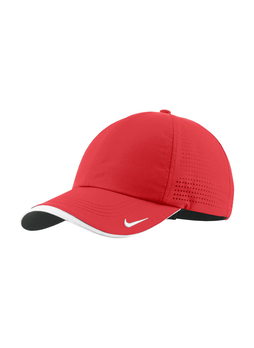 Nike University Red Dri-FIT Swoosh Perforated Hat