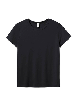 Alternative Women's True Black Modal Tri-Blend T-Shirt