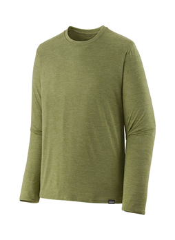 Patagonia Men's Buckhorn Green / Light Buckhorn Green X-Dye Capilene Cool Daily Long-Sleeve T-Shirt