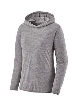 Patagonia Women's Feather Grey Capilene Cool Daily Hoodie