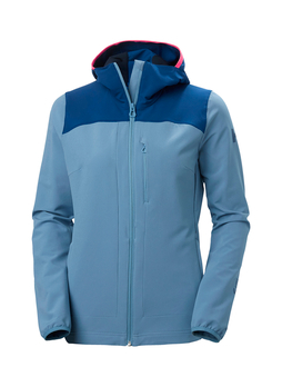 Helly Hansen Women's Blue Fog Aurora Shield Fleece Jacket