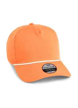 Imperial Neon Orange / White The Wrightson Performance Rope Hat
