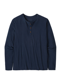 Patagonia Men's New Navy Long-Sleeve Daily Henley