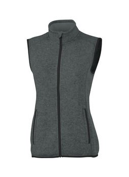 Charles River Women's Charcoal Heather Pacific Heathered Vest