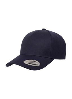 Yupoong Navy Classic Premium Snapback Hat