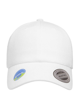 Yupoong White Classic Dad Hat
